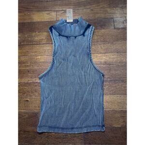 Urban Outfitters Acid Wash Ribbed Stretch Tank Sweater XS Sexy Top Night Out